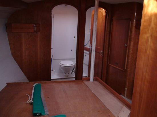 Cabine avant ouverte