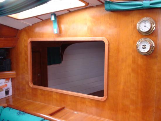 Ouverture cabine avant-carré